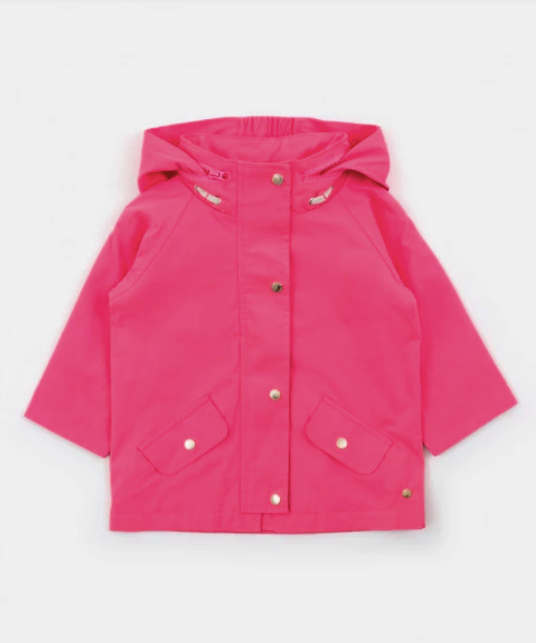 Куртка для девочек с потайным капюшоном (20250130013)