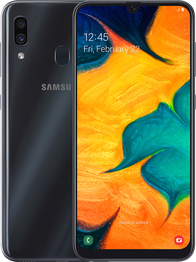 Смартфон Samsung Galaxy A30 32GB Black