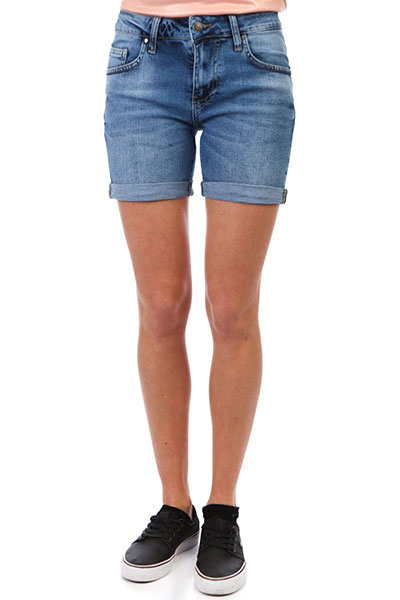 A PASSION PLAY Женские летние джинсовые шорты синие 191TROM-0010-0101