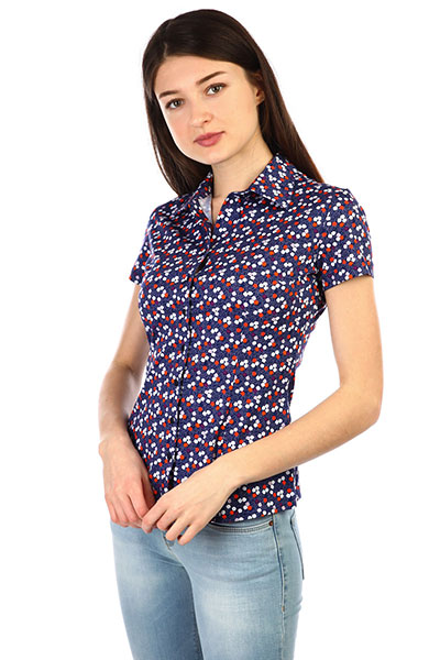 DLF Женская рубашка с коротким рукавом 15610