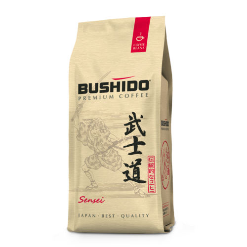Кофе Bushido Sensei молотый, зерновой