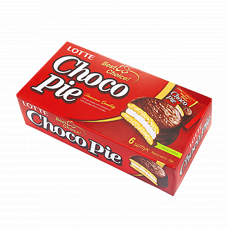 Пирожные в шоколадной глазури Choco Pie, 168 г