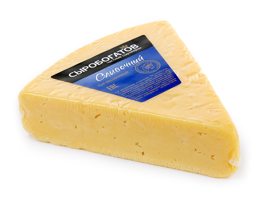 Сыр сливочный «Сыробогатов» 50%, в/у, 200 г