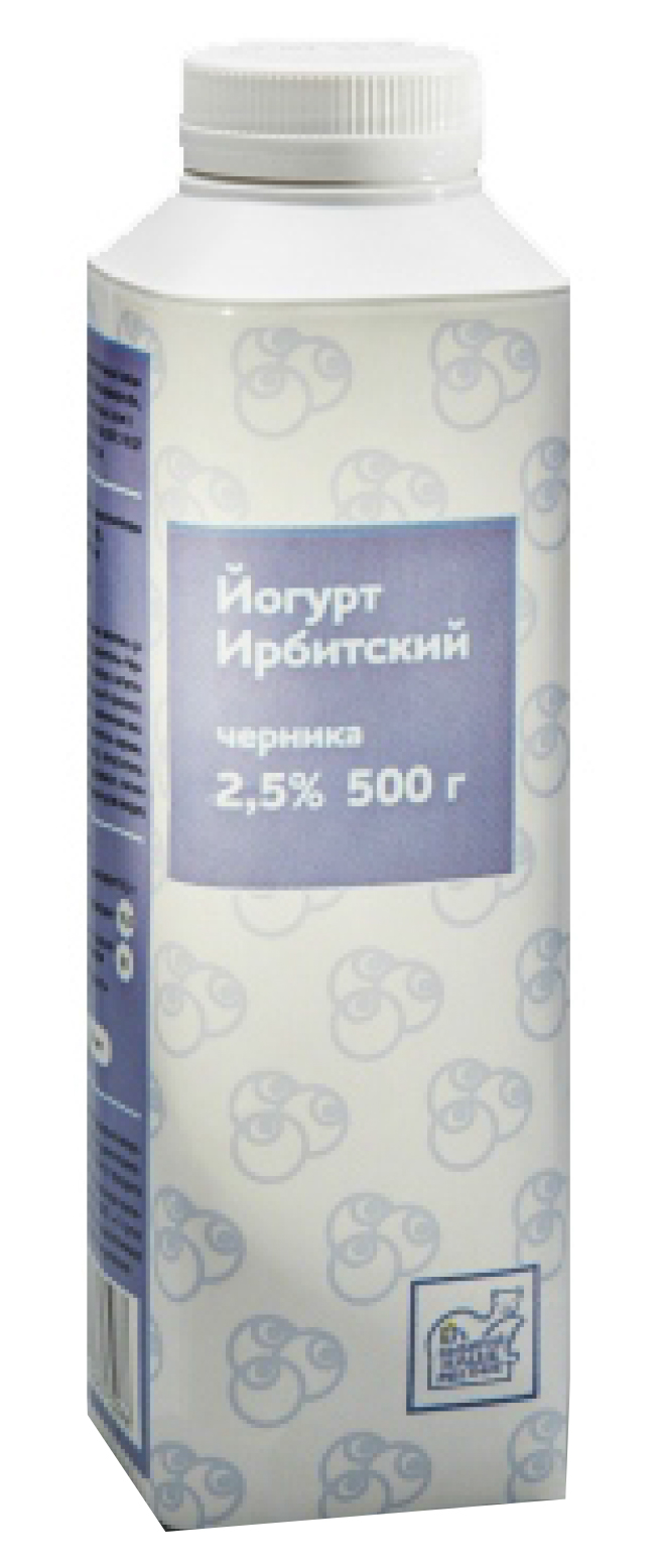 Йогурт питьевой «Ирбитский» 2,5%, т/т, 500 г, в ассортименте