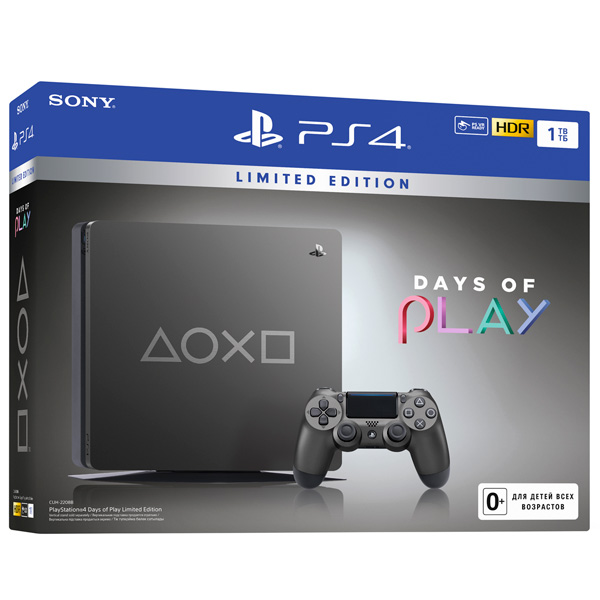 Игровая консоль PlayStation 4 1TB Days of Play Limited Edition