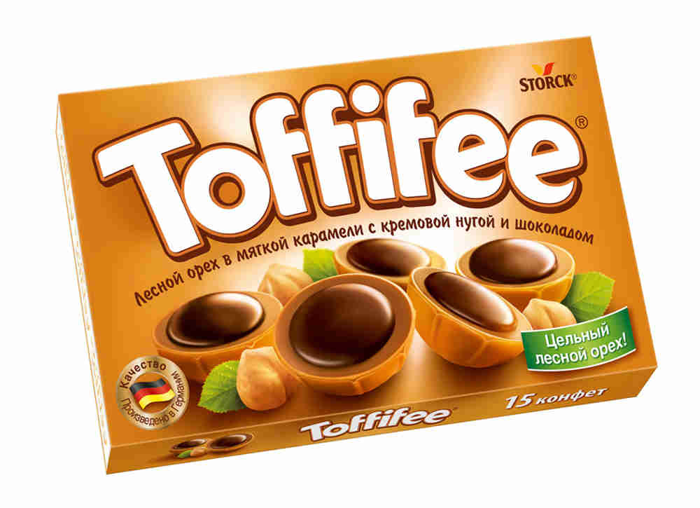Набор конфет Toffifee лесной орех в карамели 125г