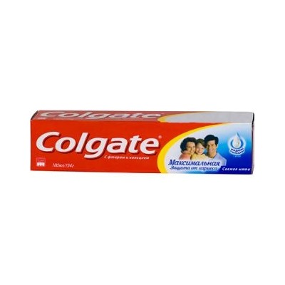 Зубная паста «Максимальная защита от кариеса», Свежая мята Colgate, 200мл
